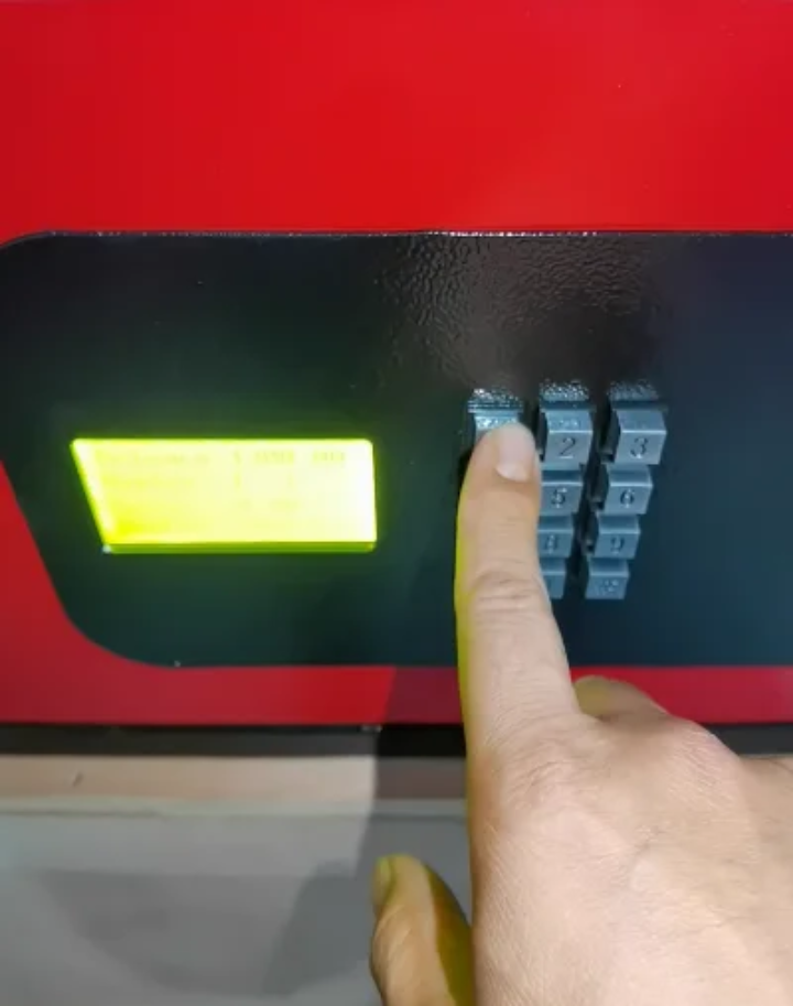 Keypad detail